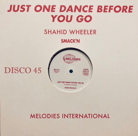 Just One Dance Before You Go | Mint (M) Mint (M)-Music History