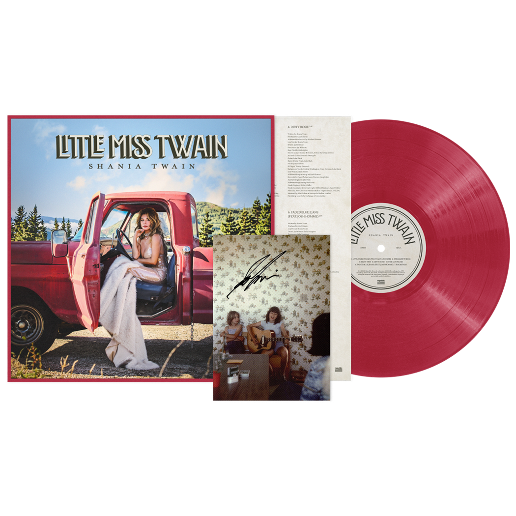 Shania Twain - Little Miss Twain (Limited Indie Exclusive) [Rosie Red LP] [Signed Insert] |-Music History