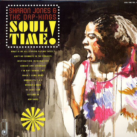 Sharon Jones & The Dap-Kings - Soul Time! (VINYL) | Mint (M) Mint (M)-Music History