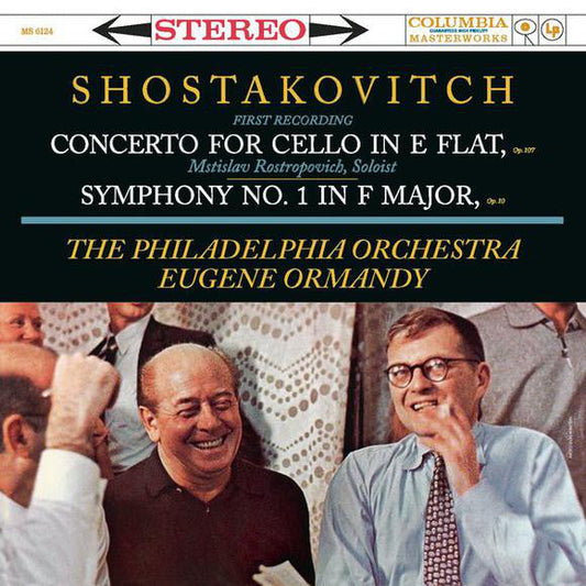 Shostakovitch - Mstislav Rostropovich, The Philade - Concerto For Cello In E Flat, Op. 107 / Symphony No. 1 In F Major, Op. 10 |-Music History