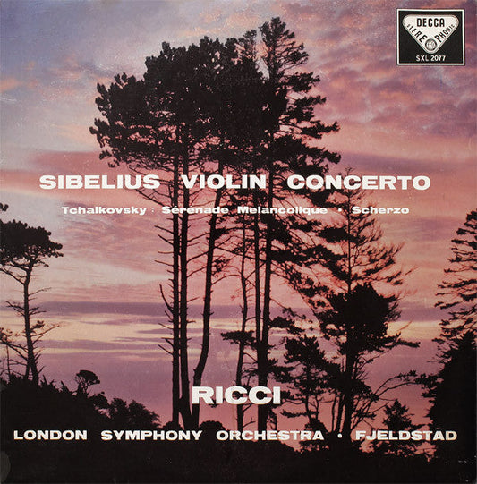 Sibelius, Tchaikovsky, Ricci, London Symphony Orch - Violin Concerto In D Minor Op.47 |-Music History