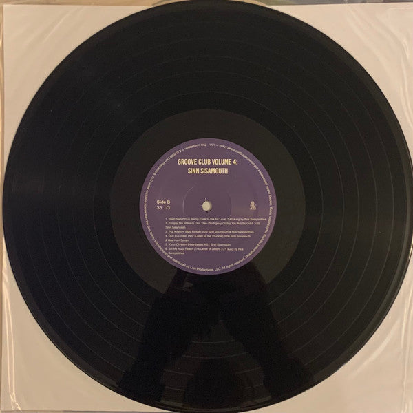 Sinn Sisamouth - Groove Club Vol 4: Sinn Sisamouth | Mint (M) Mint (M)-Music History