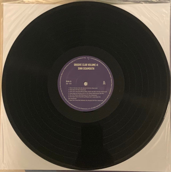 Sinn Sisamouth - Groove Club Vol 4: Sinn Sisamouth | Mint (M) Mint (M)-Music History