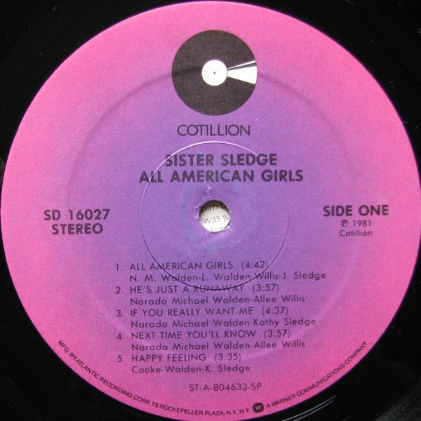 Sister Sledge - All American Girls | Near Mint (NM) Near Mint (NM)-Music History