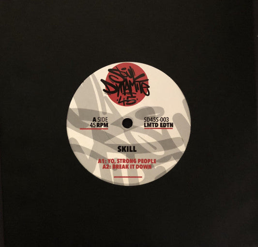 Skill (5) - Yo, Strong People (7" VINYL) | Mint (M) Generic-Music History