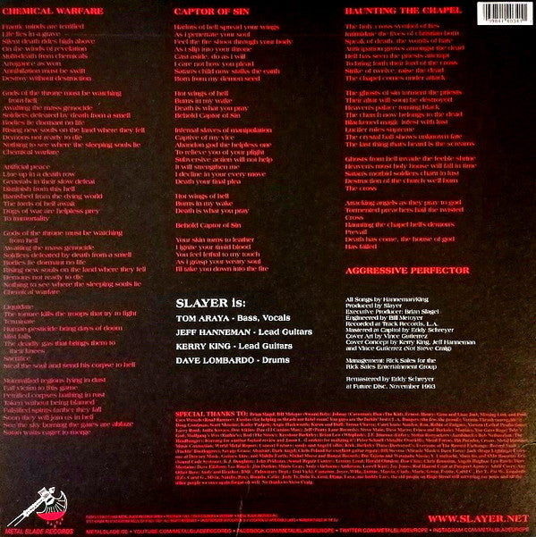 Slayer - Haunting The Chapel | Near Mint (NM) Mint (M)-Music History