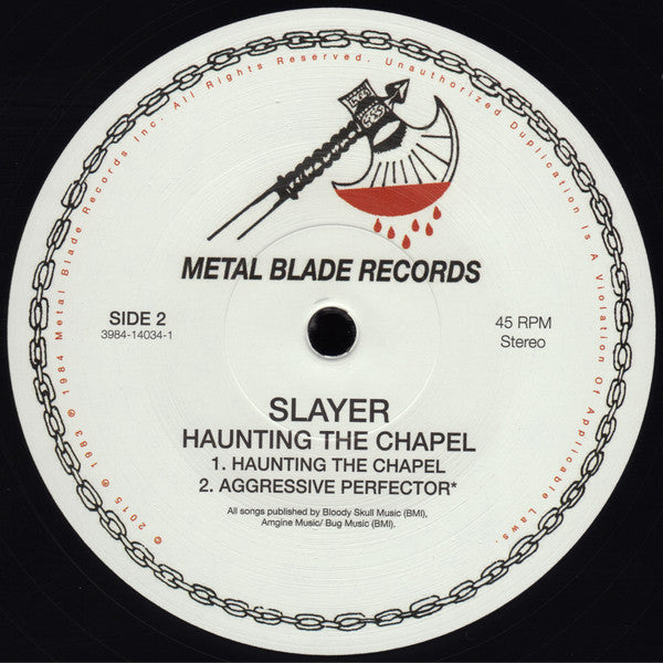 Slayer - Haunting The Chapel | Near Mint (NM) Mint (M)-Music History