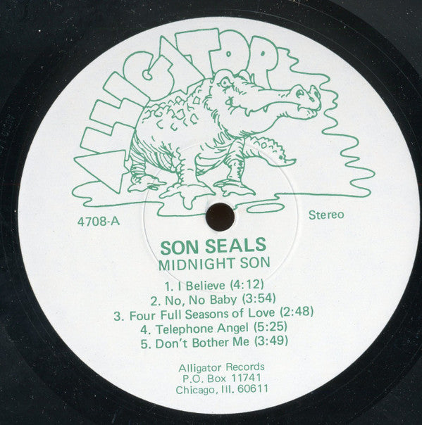 Son Seals - Midnight Son | Near Mint (NM) Very Good Plus (VG+)-Music History