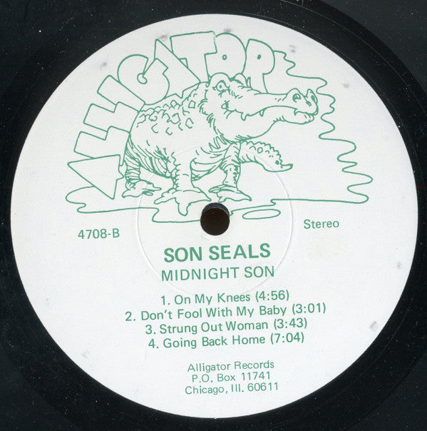 Son Seals - Midnight Son | Near Mint (NM) Very Good Plus (VG+)-Music History