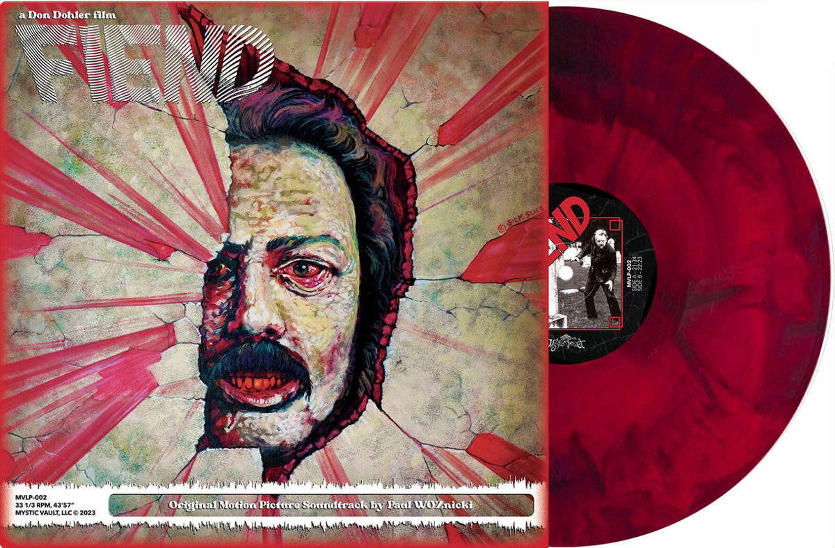 Paul Woznicki - Fiend (Red & Black Marble VINYL LP Mystic Vault MVLP-002) | NEW-Music History