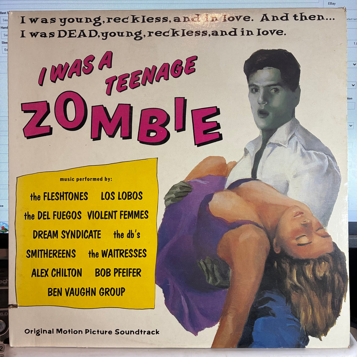 Various - I Was A Teenage Zombie (Original Motion Picture Soundtrack) (VINYL) | Excellent+ (EX+) Excellent (EX)-Music History