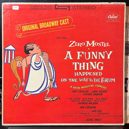 "A Funny Thing Happened On The Way To The Forum" O - A Funny Thing Happened On The Way To The Forum (VINYL) | Excellent+ (EX+) Excellent (EX)-Music History