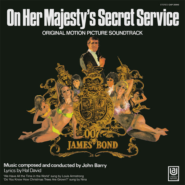 John Barry - On Her Majesty's Secret Service (Original Motion Picture Soundtrack) (VINYL) | Excellent (EX) Near Mint (NM)-Music History