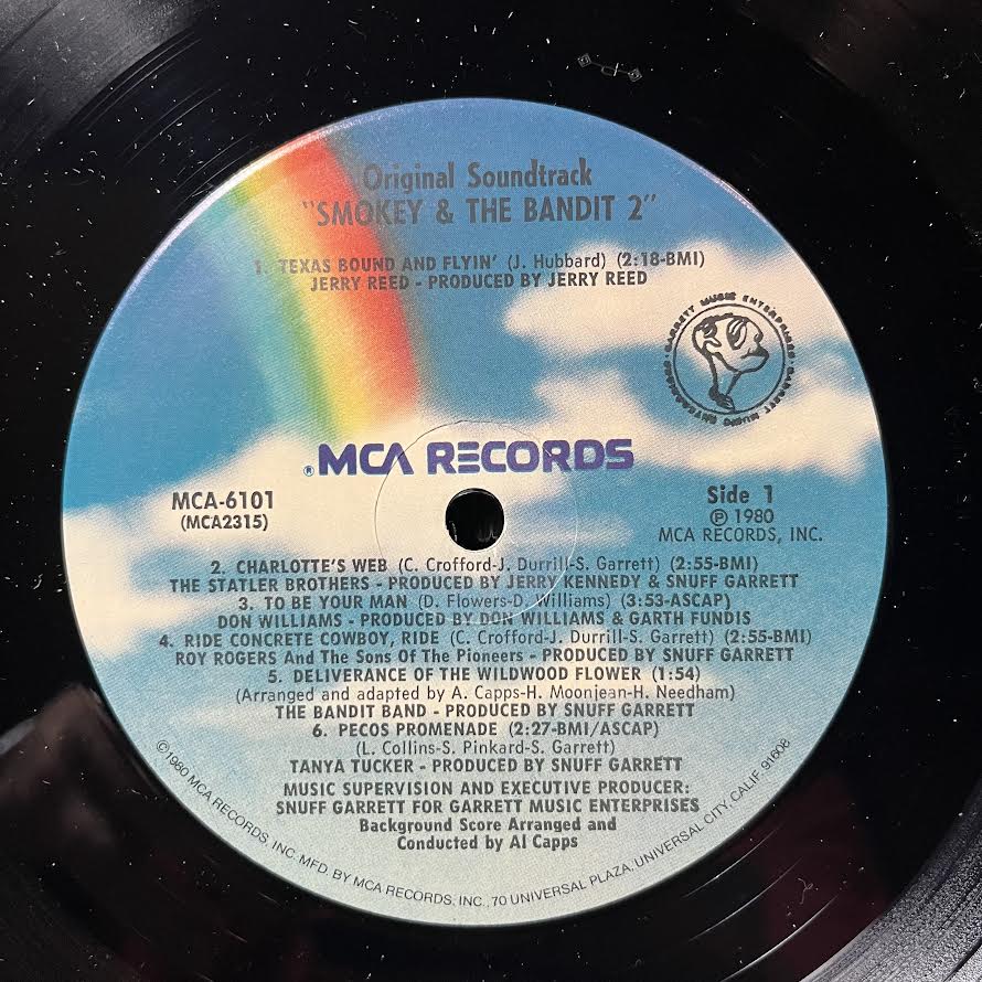 Smokey And The Bandit 2 (Original Soundtrack) (VINYL) | Near Mint- (NM-) Near Mint- (NM-)-Music History