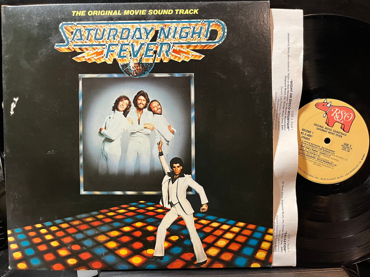 Various - Saturday Night Fever (The Original Movie Sound Track) (VINYL 2xLP RSO 2658 123 1977) | Near Mint- (NM-) Excellent (EX)-Music History
