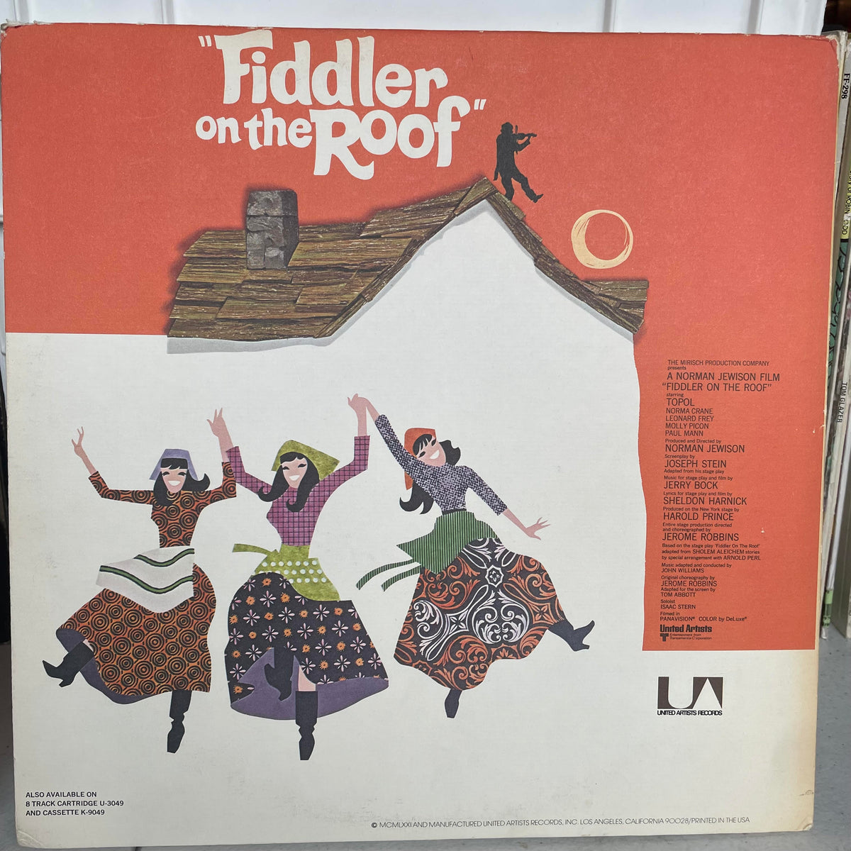 John Williams (4) - Fiddler On The Roof (Original Motion Picture Soundtrack Recording) (VINYL) | Near Mint- (NM-) Excellent (EX)-Music History