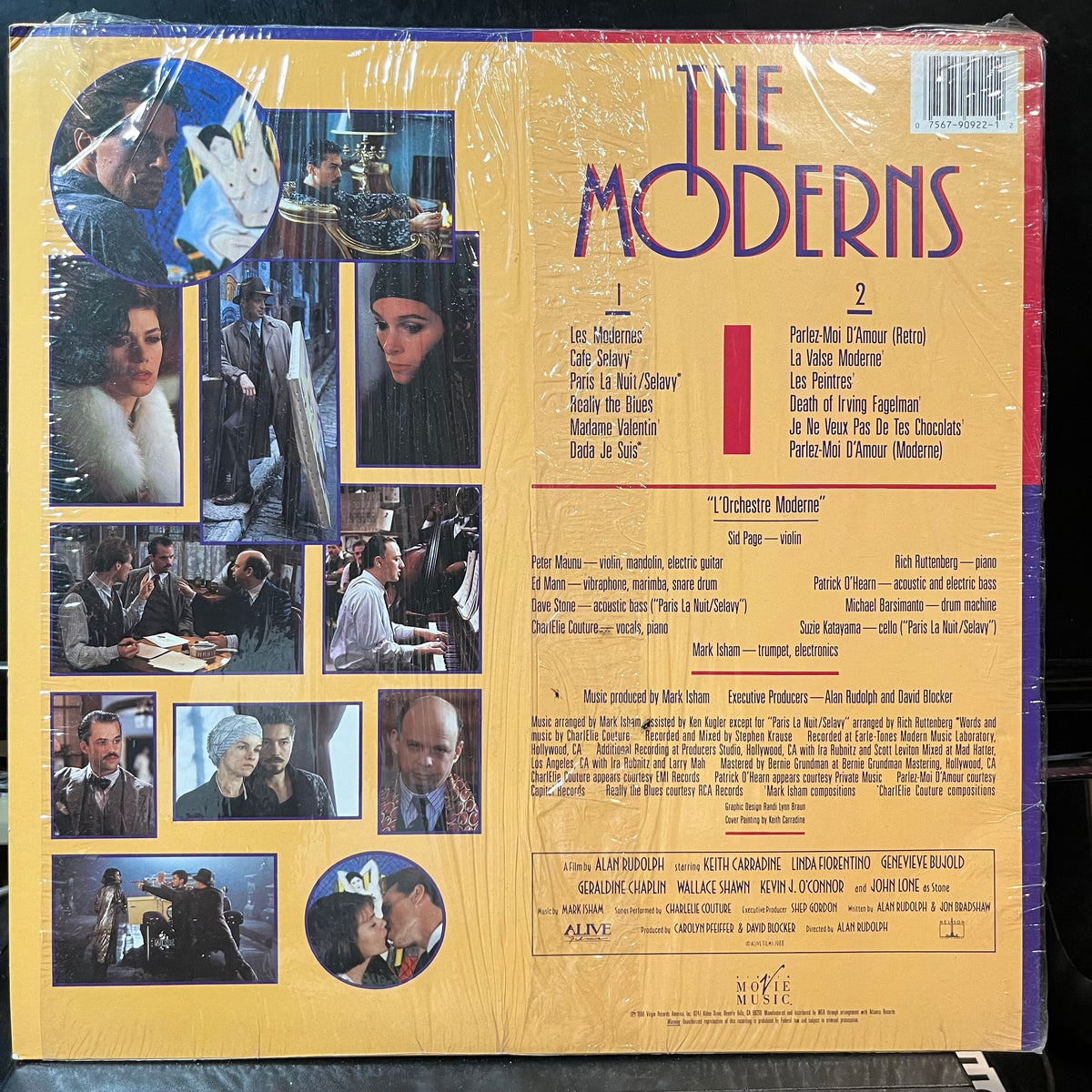 Mark Isham And Charlelie Couture - The Moderns (VINYL LP VIRGIN 7 90922-1 1988) | USED Near Mint- (NM-) Near Mint (NM)-Music History