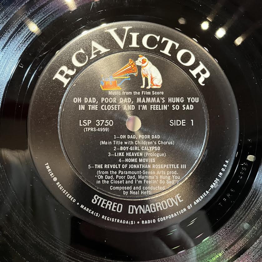 Neal Hefti - Oh Dad, Poor Dad, Mamma's Hung You In The Closet... *SHRINK* | Near Mint (NM) Near Mint (NM)-Music History