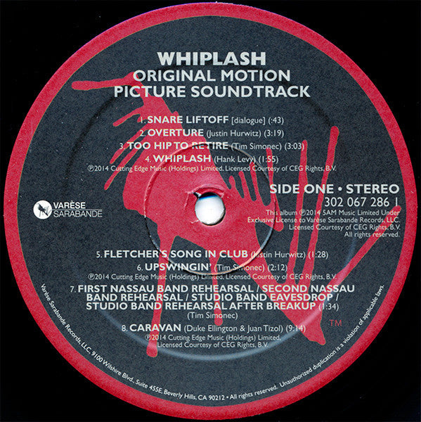 Various - Whiplash (Original Motion Picture Soundtrack) (VINYL) | Near Mint (NM or M-) Near Mint (NM)-Music History