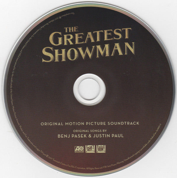 Various - The Greatest Showman (Original Motion Picture Soundtrack) (CD) | Near Mint (NM) Near Mint (NM)-Music History