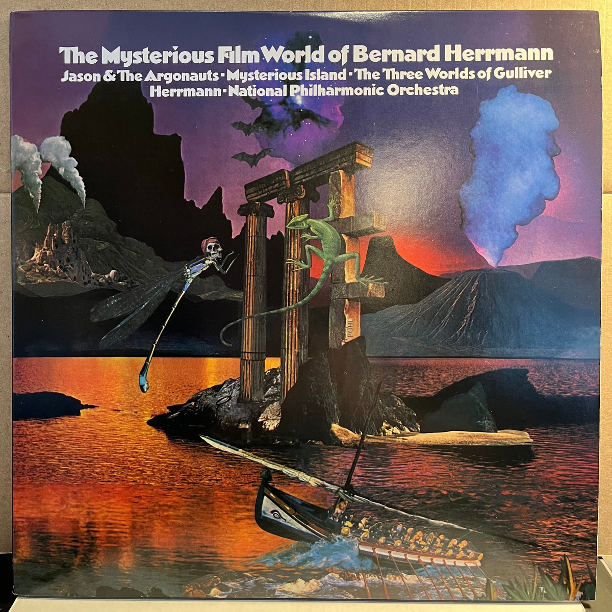 Bernard Herrmann - The Mysterious Film World Of Bernard Herrmann *ORG / NUMBERED* | Near Mint (NM) Near Mint (NM)-Music History