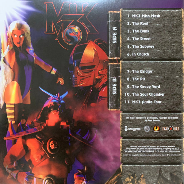 Dan Forden - Ultimate Mortal Kombat 3: Music From The Arcade Game Soundtrack ("PURPLE SKELETON EXPLOSION" VINYL) | Near Mint (NM or M-)-Music History