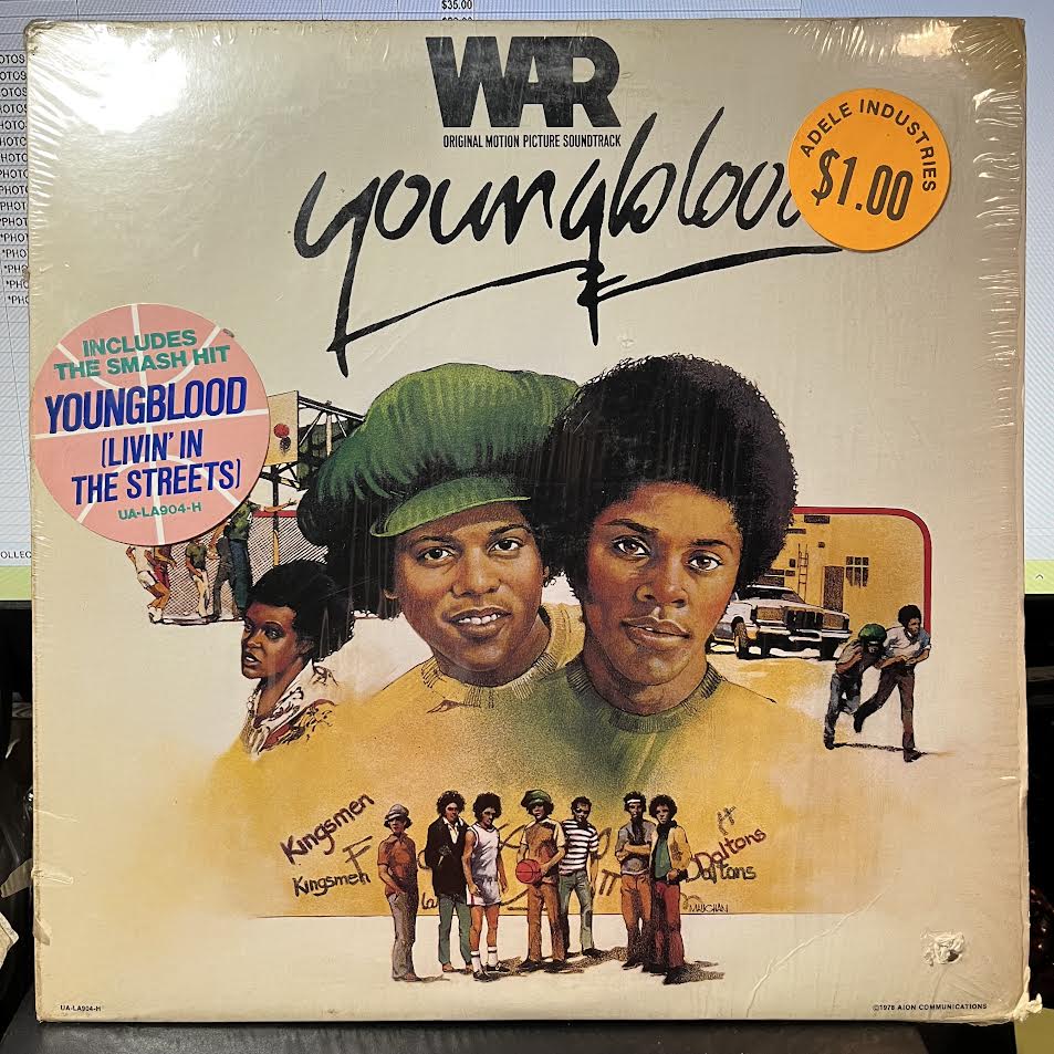 War - Youngblood (Original Motion Picture Soundtrack) (VINYL) | Near Mint (NM) Near Mint- (NM-)-Music History