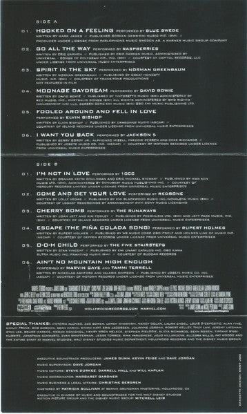 Various - Guardians Of The Galaxy: Awesome Mix Vol. 1 (CASSETTE) | Near Mint (NM or M-) Near Mint (NM)-Music History
