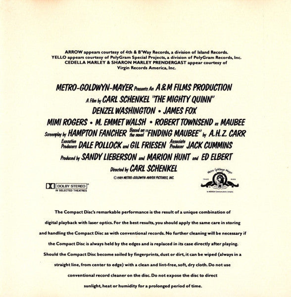 Various - The Mighty Quinn (Original Motion Picture Soundtrack) (CD) | Near Mint (NM) Near Mint (NM)-Music History