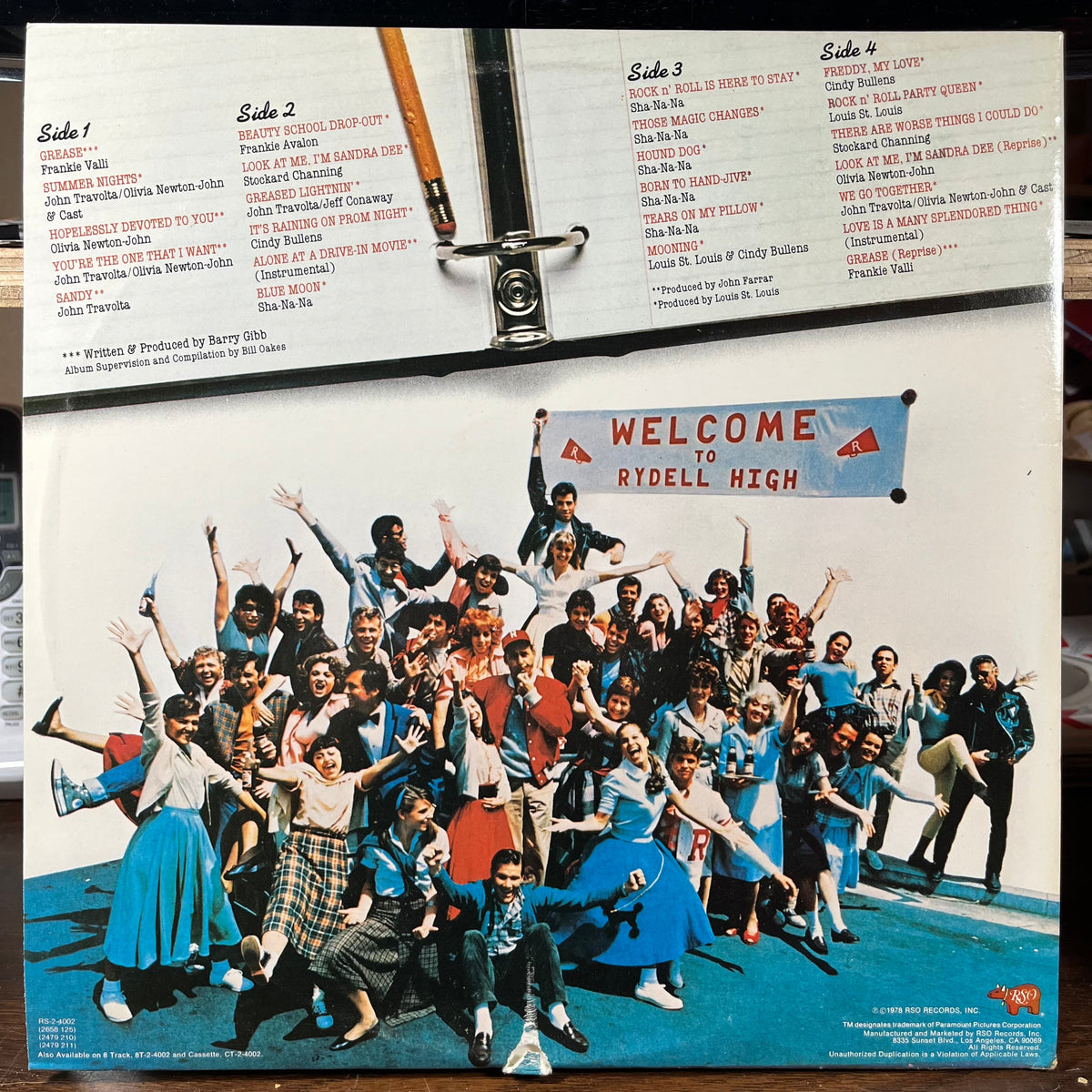 Various - Grease (The Original Soundtrack From The Motion Picture) (2xVINYL) | Near Mint (NM) Near Mint- (NM-)-Music History