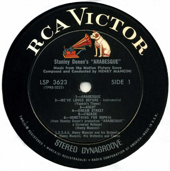 Henry Mancini - Arabesque (Music From The Motion Picture Score) (VINYL) | Near Mint (NM) Near Mint (NM)-Music History