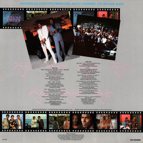 Various - Miami Vice (Music From The Television Series) (VINYL) | Near Mint (NM) Near Mint (NM)-Music History
