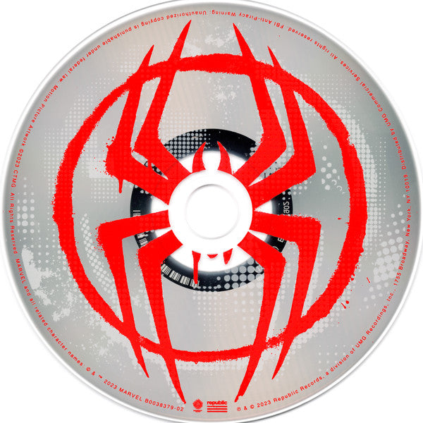 Metro Boomin - Spider-Man: Across The Spider-Verse (Soundtrack From And Inspired By The Motion Picture) (CD) | Near Mint (NM) Near Mint (NM)-Music History