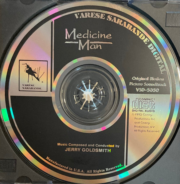 Jerry Goldsmith - Medicine Man (Original Motion Picture Soundtrack) (cd) | Near Mint (NM) Near Mint (NM)-Music History