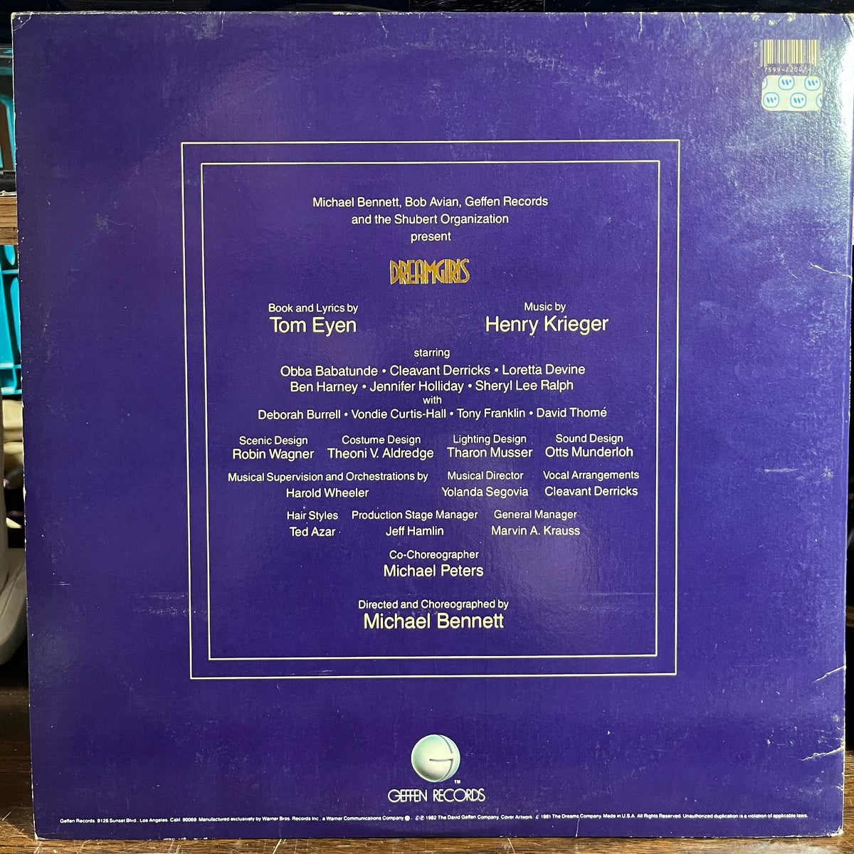 Dreamgirls Original Broadway Cast - Dreamgirls Original Broadway Cast Album (VINYL) | Near Mint (NM) Excellent (EX)-Music History