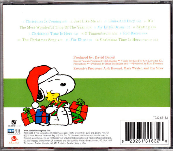 Vince Guaraldi - "A Charlie Brown Christmas" Featuring The Famous Peanuts Characters (Original Sound Track) (3xCD) | Near Mint (NM) Near Mint (NM)-Music History