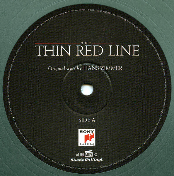 Hans Zimmer - The Thin Red Line (Original Motion Picture Soundtrack) (2xVINYL) | Near Mint (NM or M-) Near Mint (NM)-Music History