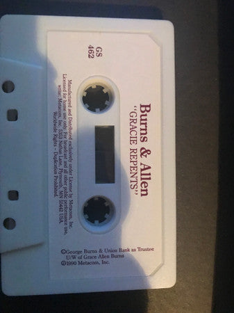 Burns And Allen - Golden Age Radio Vol 1 Celebrating 50 Years *CASSETTE* | Near Mint (NM) Near Mint (NM)-Music History