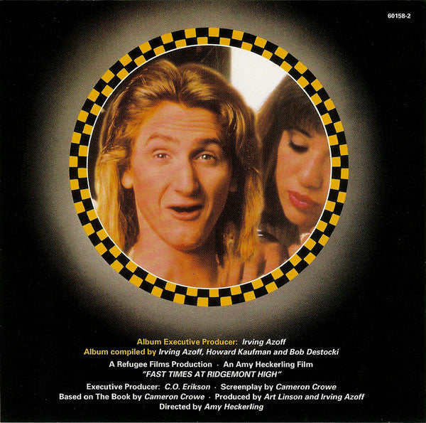 Various - Fast Times At Ridgemont High • Music From The Motion Picture (CD) | Near Mint (NM) Near Mint (NM)-Music History