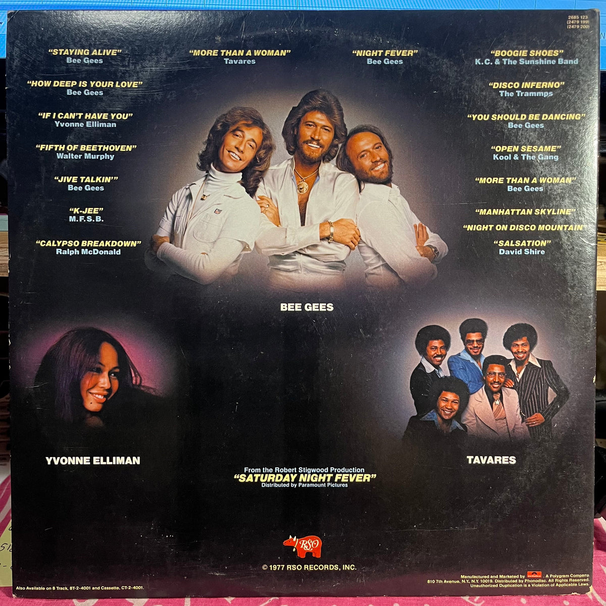 Various - Saturday Night Fever (The Original Movie Sound Track) *PITMAN* | Near Mint (NM) Very Good Plus (VG+)-Music History