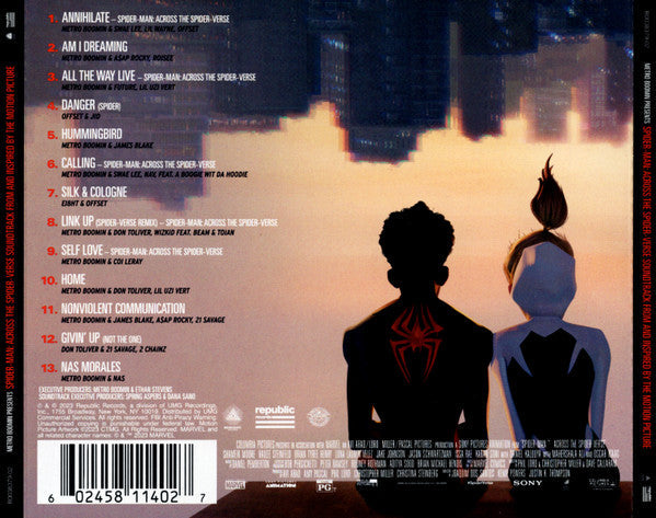 Metro Boomin - Spider-Man: Across The Spider-Verse (Soundtrack From And Inspired By The Motion Picture) (CD) | Near Mint (NM) Near Mint (NM)-Music History