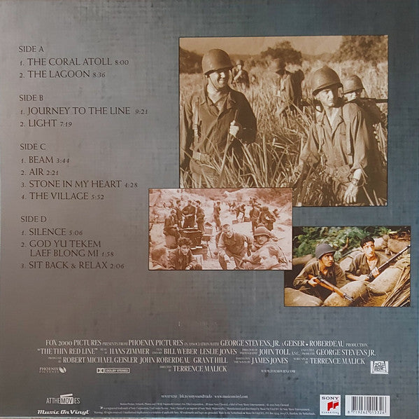 Hans Zimmer - The Thin Red Line (Original Motion Picture Soundtrack) (2xVINYL) | Near Mint (NM or M-) Near Mint (NM)-Music History