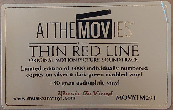 Hans Zimmer - The Thin Red Line (Original Motion Picture Soundtrack) (2xVINYL) | Near Mint (NM or M-) Near Mint (NM)-Music History