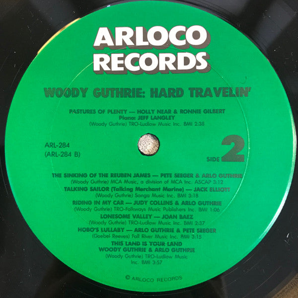 Various - Soundtrack From The Film Woody Guthrie Hard Travelin' | Near Mint (NM) Near Mint (NM)-Music History