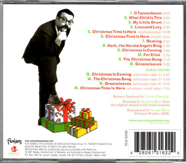 Vince Guaraldi - "A Charlie Brown Christmas" Featuring The Famous Peanuts Characters (Original Sound Track) (3xCD) | Near Mint (NM) Near Mint (NM)-Music History