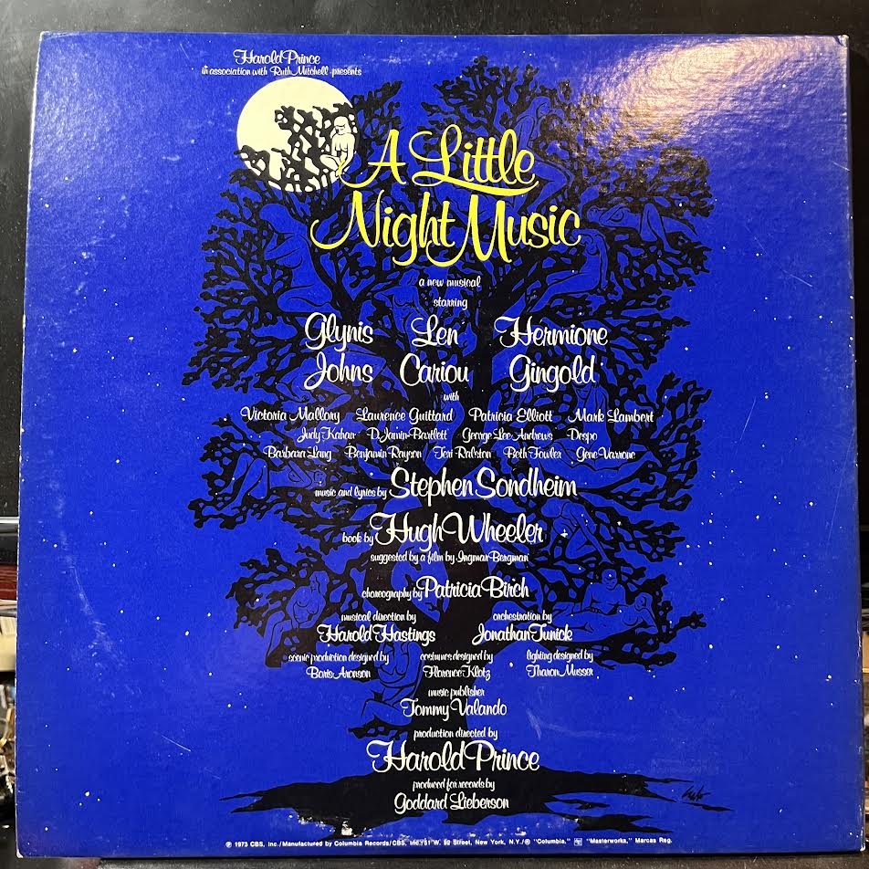 Stephen Sondheim - A Little Night Music (Original Broadway Cast Album) (VINYL) | Near Mint (NM) Near Mint (NM)-Music History