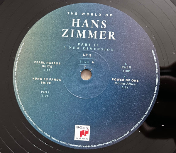 Hans Zimmer - The World of Hans Zimmer - Part II: A New Dimension (3xVINYL) | Near Mint (NM) Near Mint (NM)-Music History