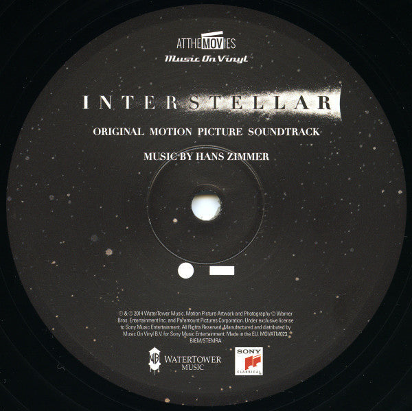 Hans Zimmer - Interstellar (Original Motion Picture Soundtrack) | Mint (M) Mint (M)-Music History