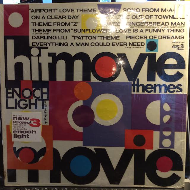 Enoch Light And The Light Brigade - Hit Movie Themes (VINYL) | Near Mint (NM or M-)-Music History