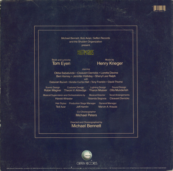 Dreamgirls Original Broadway Cast - Dreamgirls Original Broadway Cast Album (VINYL) | Near Mint (NM) Excellent+ (EX+)-Music History